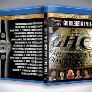 NOAH GHC Title History 2010-2011 (Blu-Ray with Cover Art)
